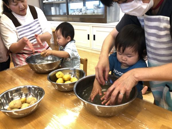 ポテトチップス作り🥔